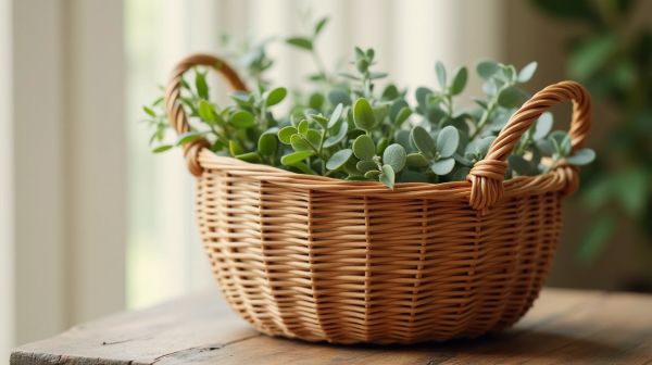 Optimiser votre offre avec des paniers en raphia artisanaux