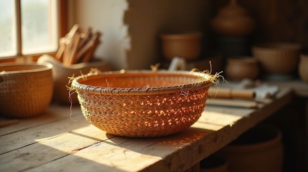 Optimiser votre offre avec des paniers en raphia artisanaux