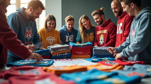 Sweat de promo personnalisé imprimé en grosse quantité : la solution idéale pour tous les groupes