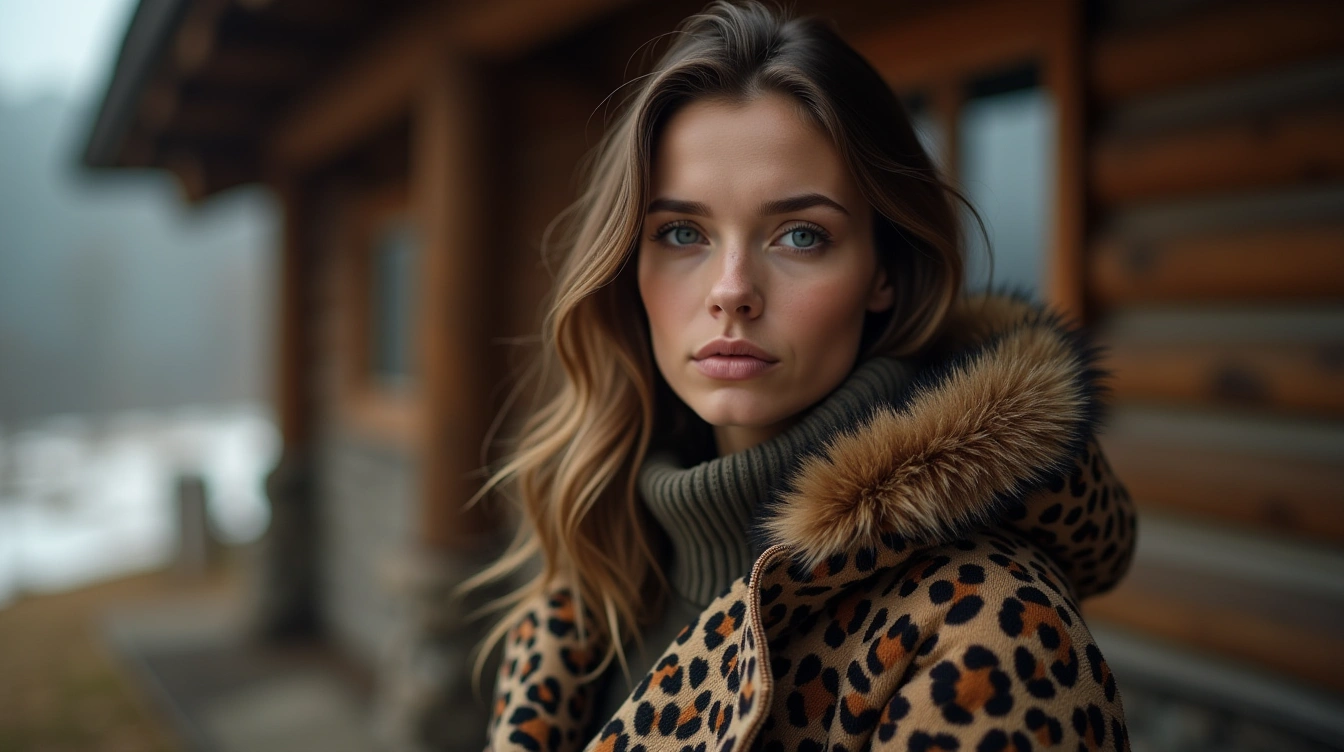 Comment styliser la veste léopard à capuche selon sa morphologie ?